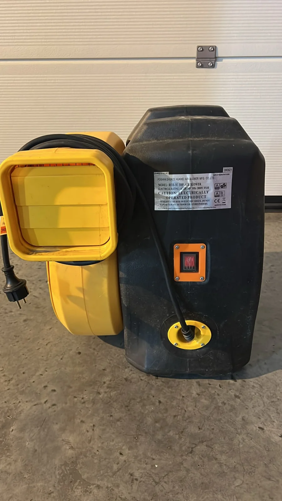 Soufflerie 3,0 HP, InflaTex Nivelles