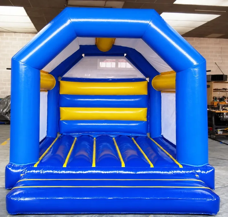 Classique couvert bleu et jaune